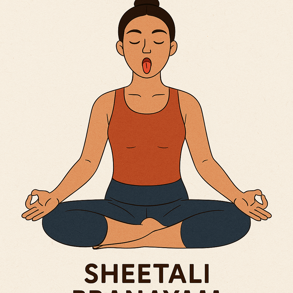 sheetali pranayama