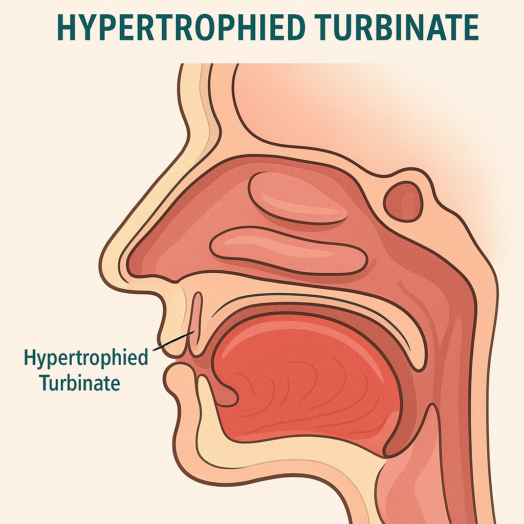 Hypertrophied Turbinate & Allergic Rhinitis
